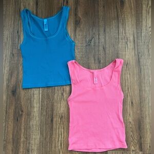 SKIMS Cotton Rib Tank Top Bundle - Limited Edition colors